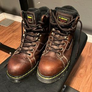 Dr.Martin industrial steel toe boots